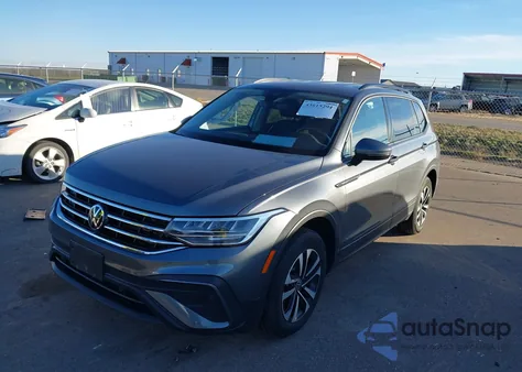 2022 Volkswagen Tiguan 2.0T S z USA, uszkodzony, nr VIN 3VV0B7AX7NM043674